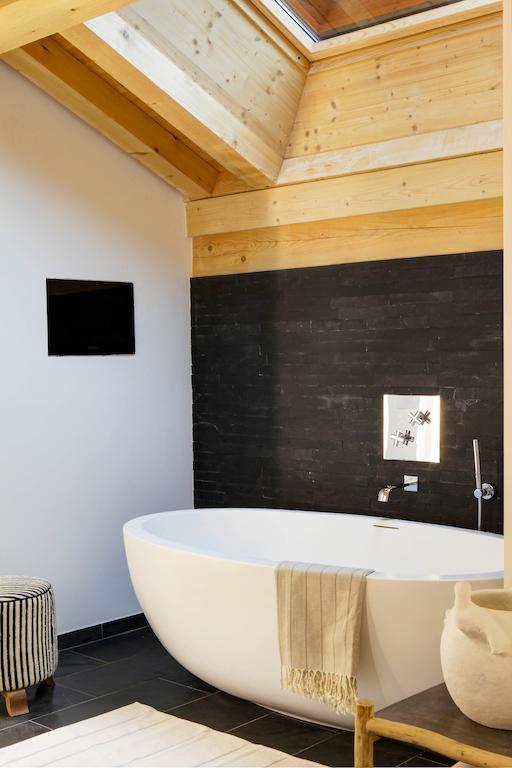 Chalet La Vigogne Et Spa เลอกรองด์บอร์นอง ห้อง รูปภาพ