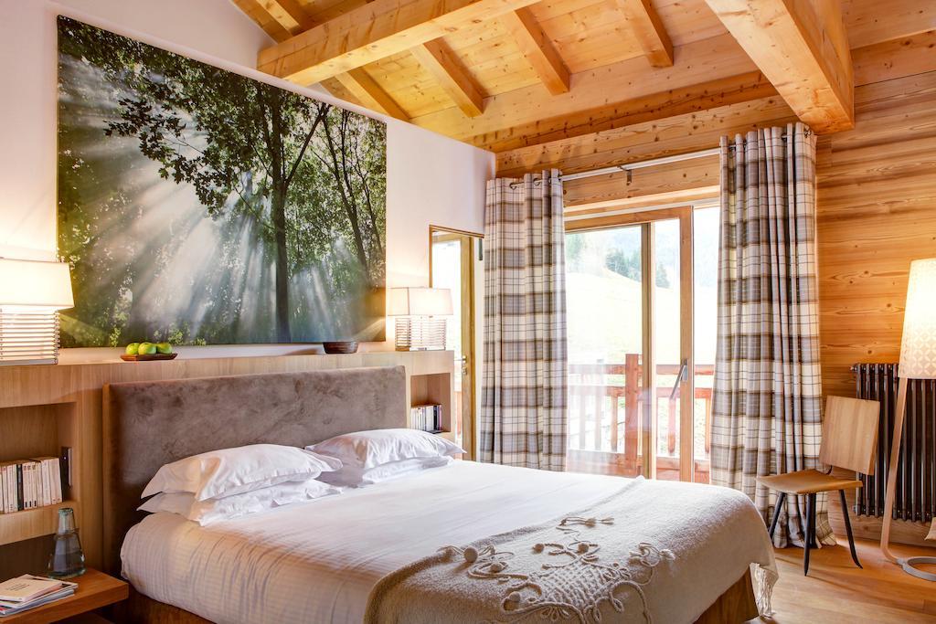 Chalet La Vigogne Et Spa เลอกรองด์บอร์นอง ห้อง รูปภาพ