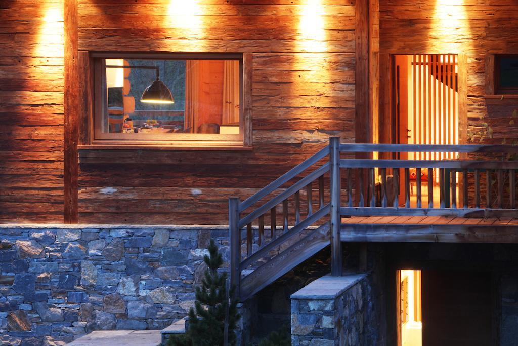 Chalet La Vigogne Et Spa เลอกรองด์บอร์นอง ห้อง รูปภาพ